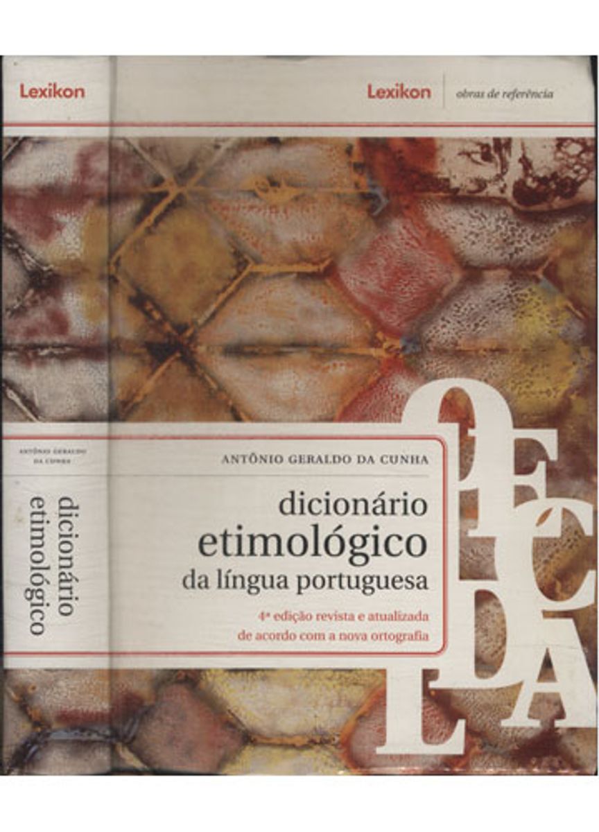 Dicionário Etimológico Da Língua Portuguesa | Livro Usado 70905267 | Enjoei