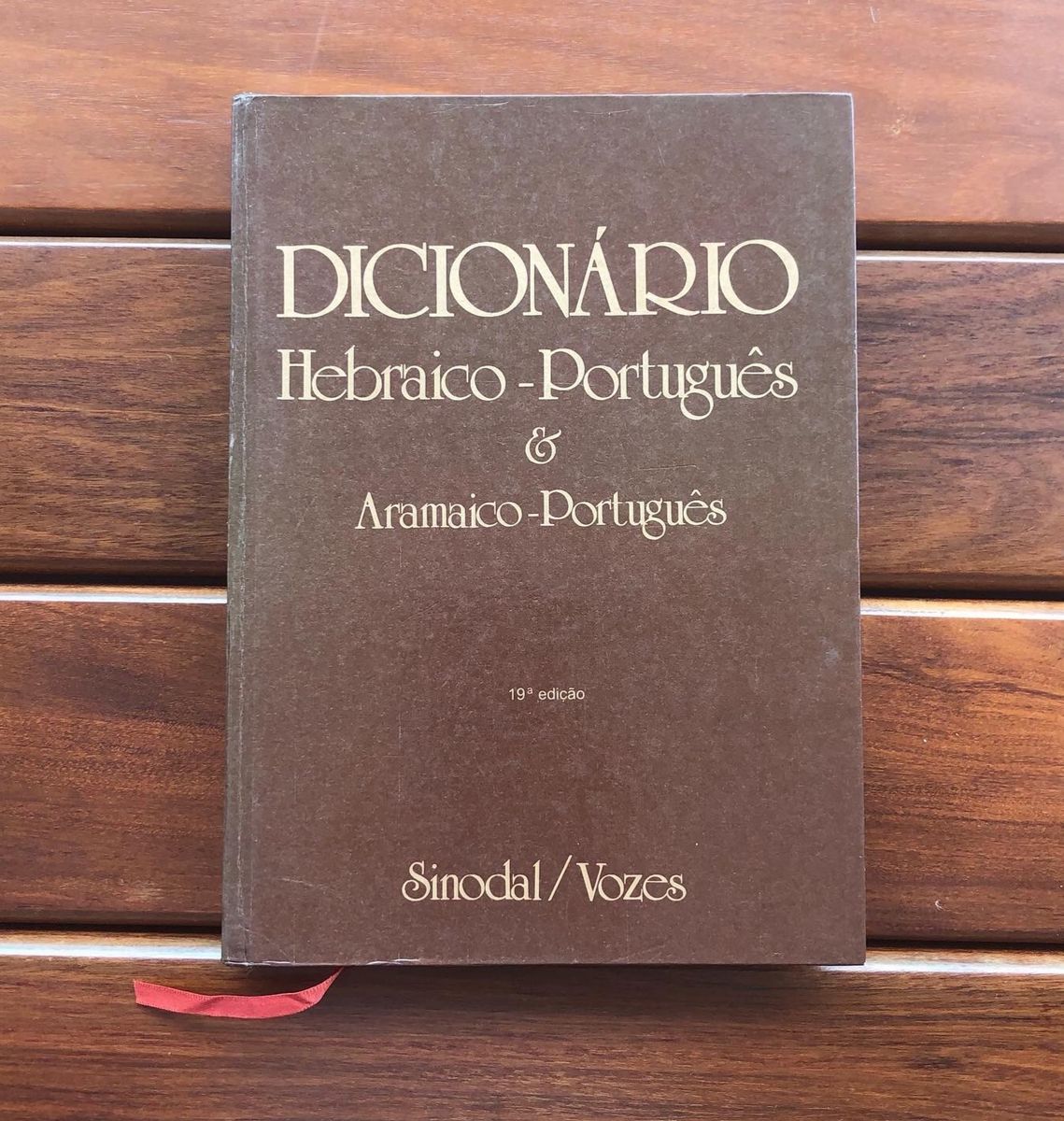 Dicionário Hebraico-português e Aramaico-português | Livro Sinodal ...