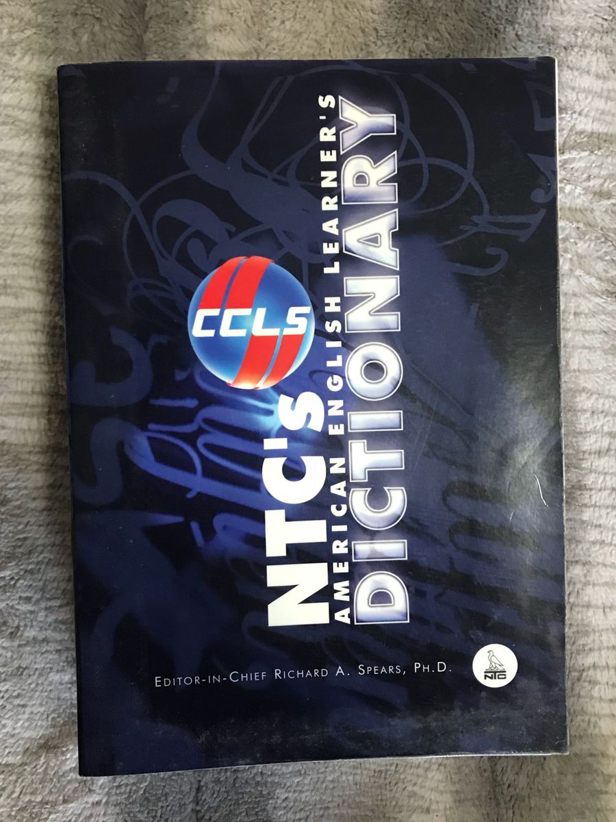 Dicionário Inglês para Inglês Livro Ccls Usado 29042401 enjoei