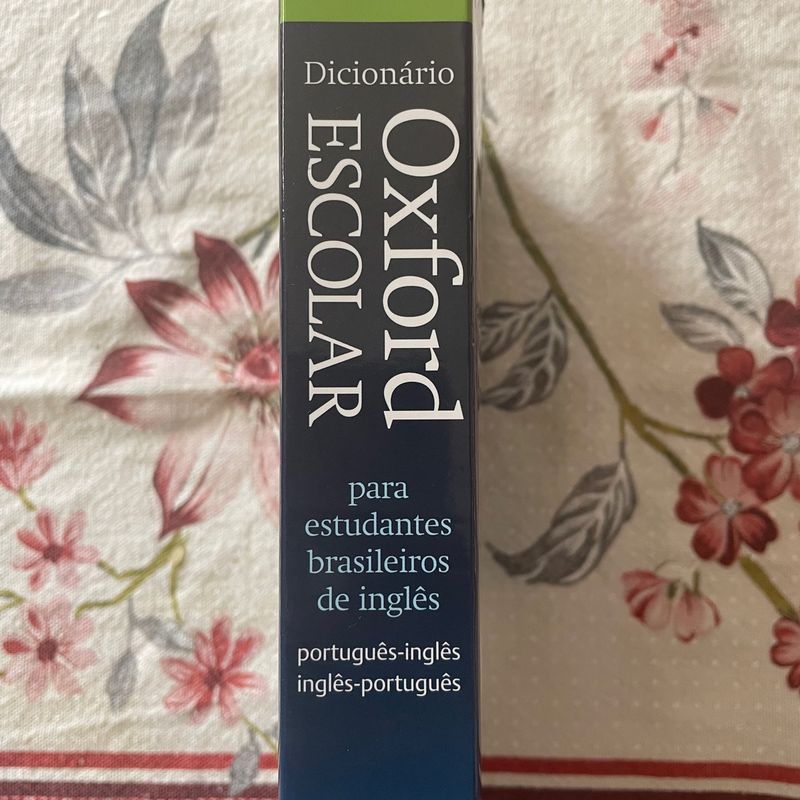 Dicionário Oxford Escolar Português-Inglês Inglês-Português, Livro Oxford  Usado 90305762