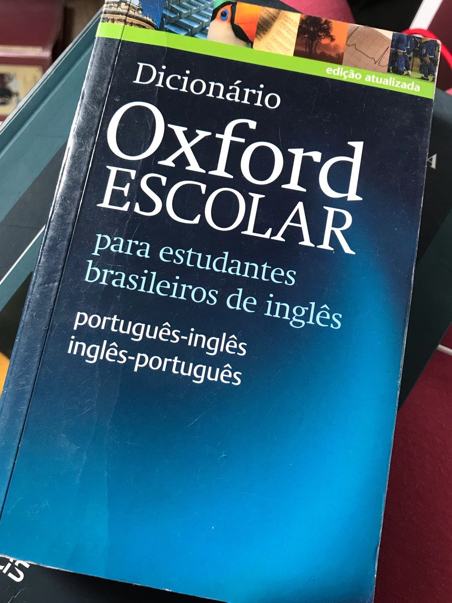 Dicionário Português Inglês Oxford Escolar Livro Oxford Usado 45854412 Enjoei 2468