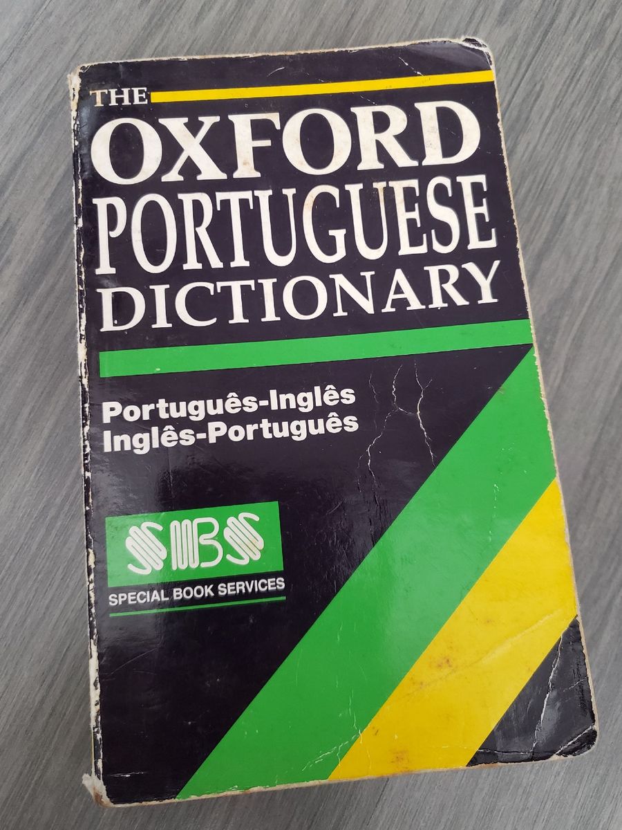 Dicionário Português Inglês Livro Oxford Usado 40301747 enjoei