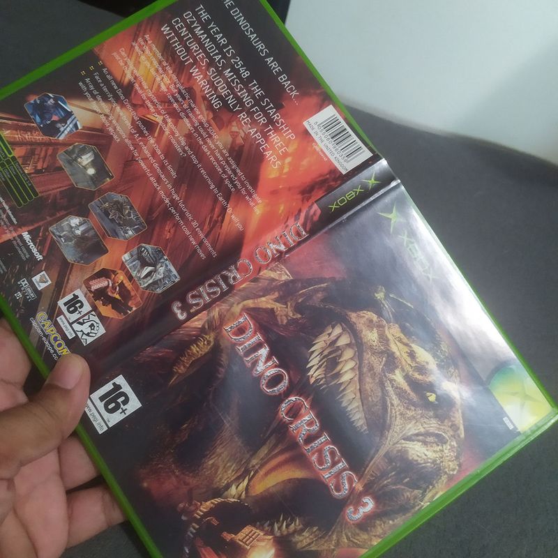 Big Retrôconsoles - Dino Crisis 3 - Xbox E chegamos ao jogo responsável por  matar a série Dino Crisis de vez,Dino Crisis 3, jogo de ação desenvolvido e  publicado pela Capcom, lançado