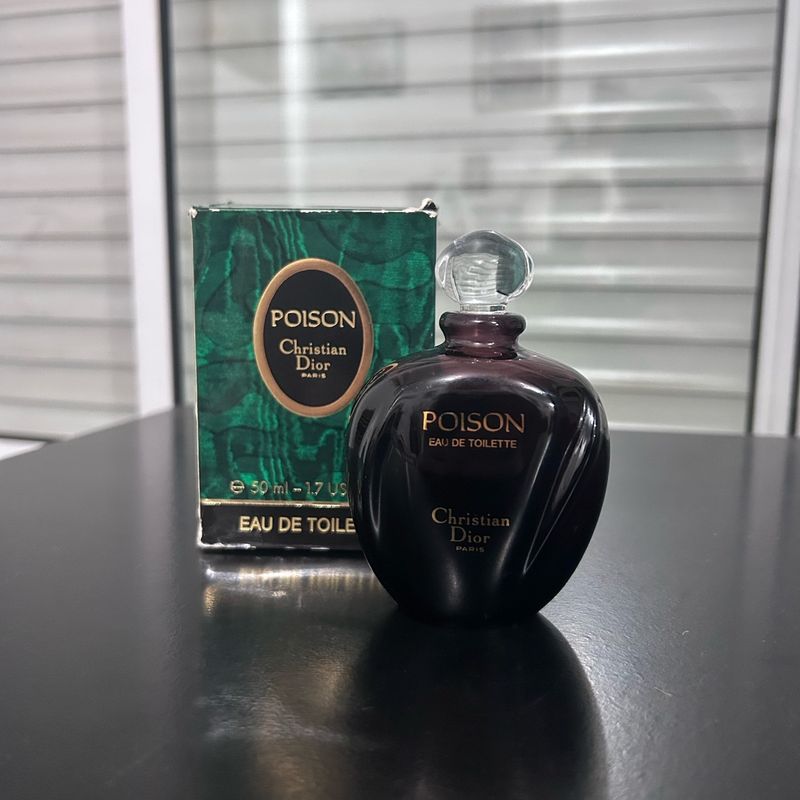 Vintage sold Christian Dior Poison perfume 1987