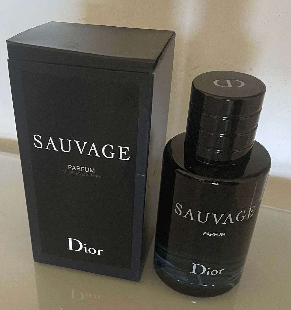 Eau 【中古美品】Dior ボックス付き Sauvage Parfum de