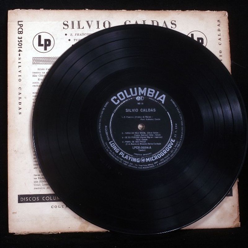 Disco de 10 Polegadas - Silvio Caldas | Item de Música Columbia Usado  57850713 | enjoei