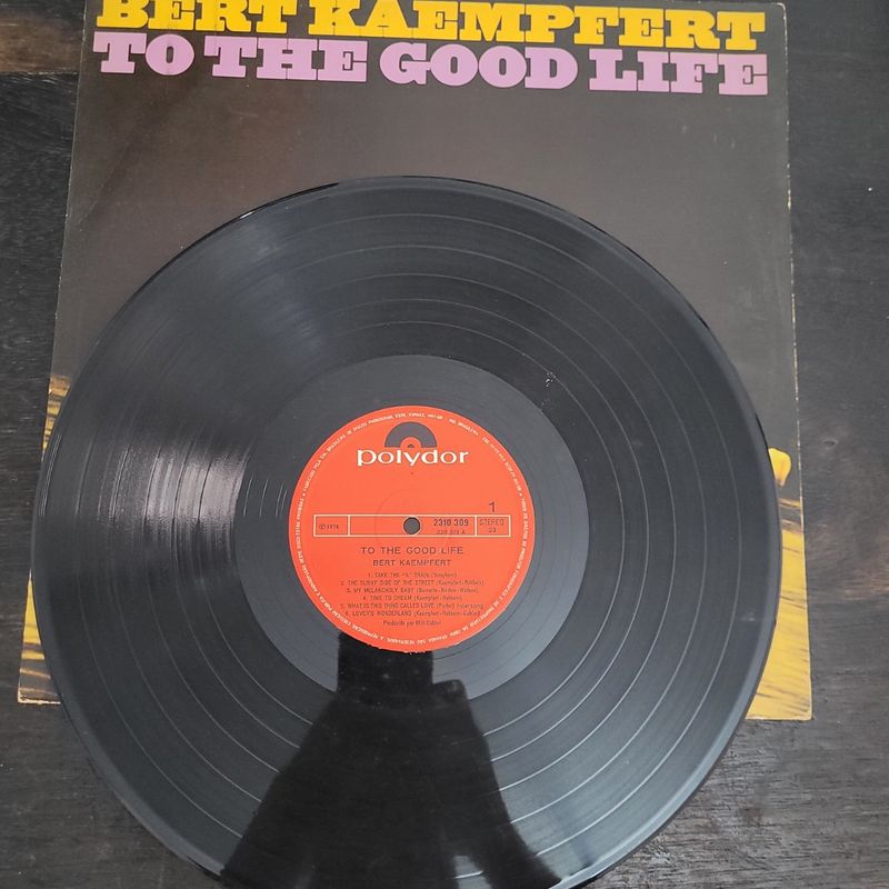 X Disco de Vinil Bert Kaempfert To The Good Life | Polydor Usado