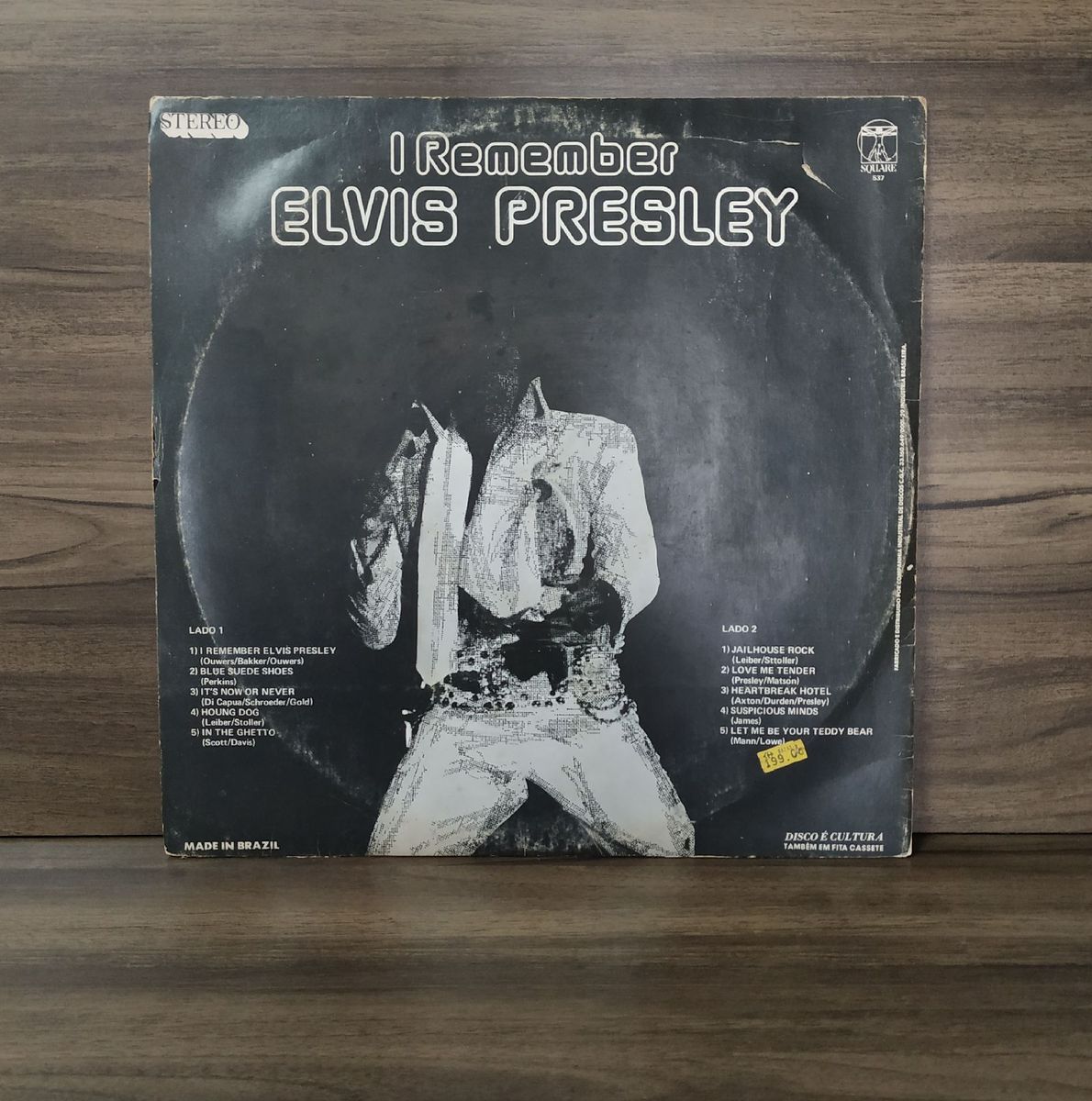 Disco De Vinil Elvis Presley I Remember Produto Vintage E Retro