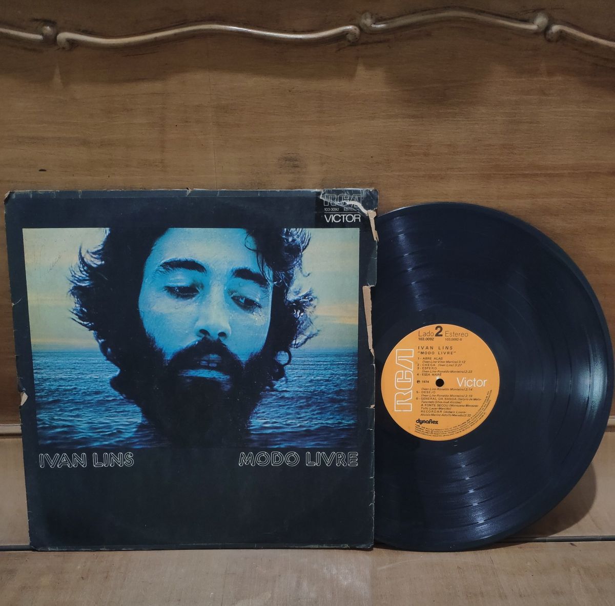 IVAN LINS / MODO LIVRE レコード Lp Ivan Lins - Modo Livre (excelente, Com Encarte Raro) | MercadoLivre