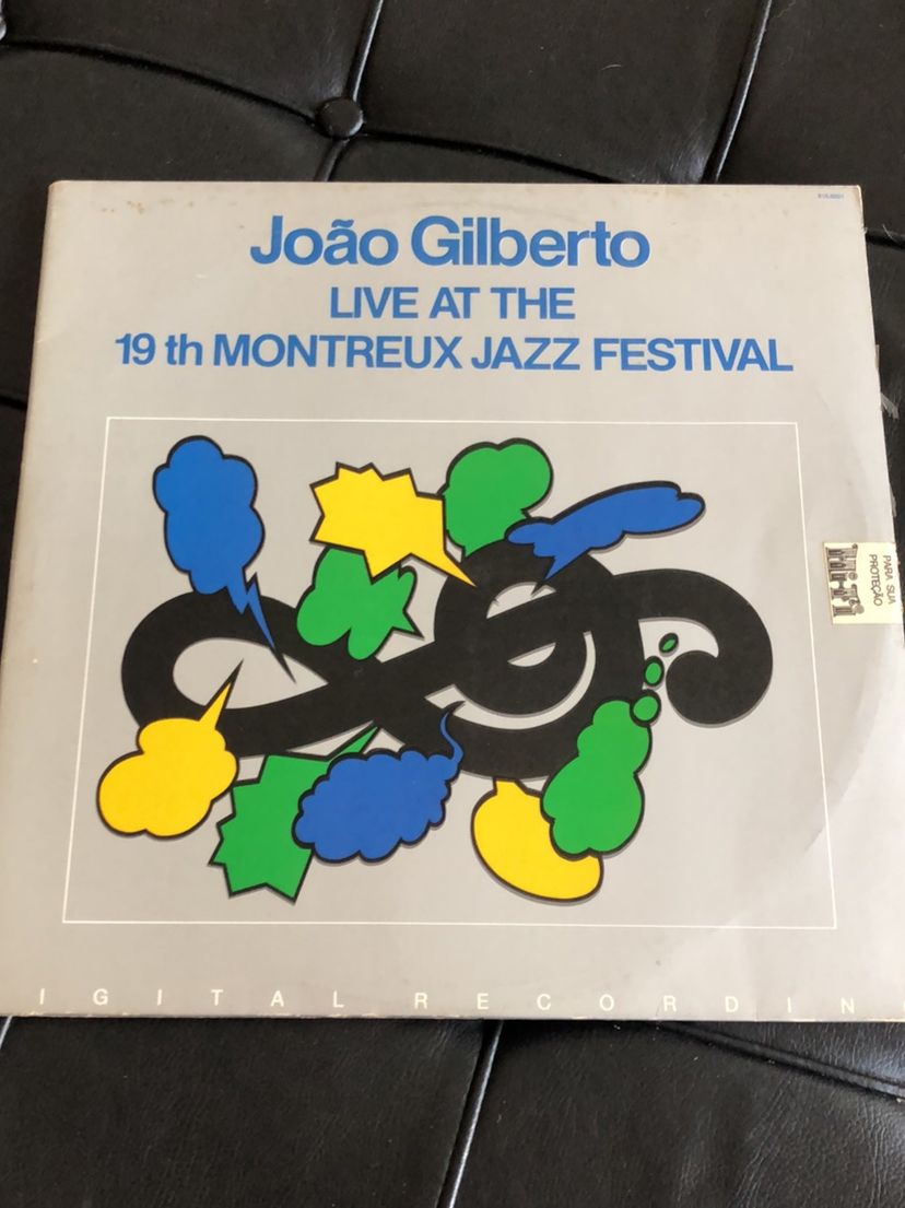 Disco de Vinil Lp João Gilberto Live At The 19th Montreaux Jazz