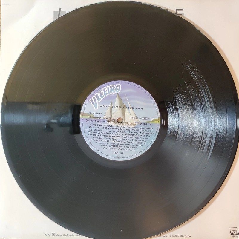 Disco de Vinil Lp Lafayette - Apresenta Os Sucessos | Lafayette