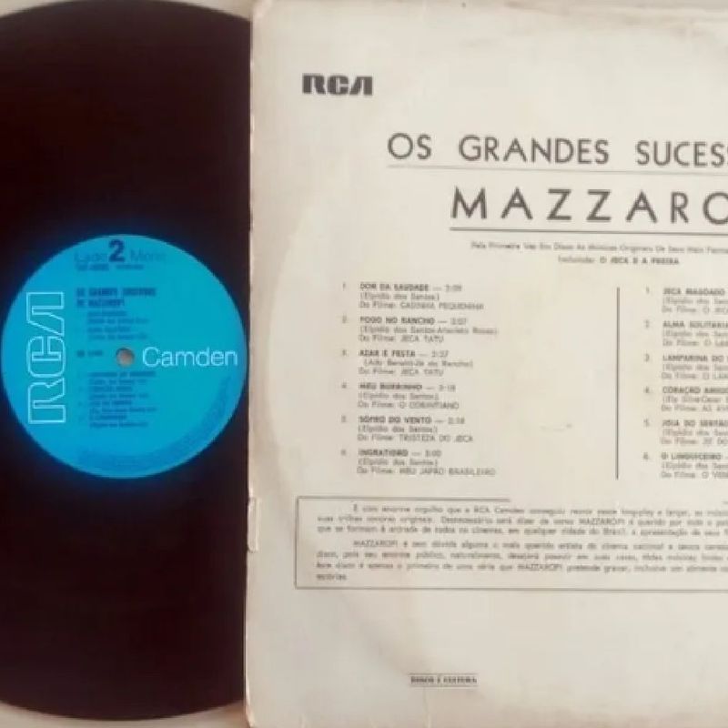 Mazzaropi – Os Grandes Sucessos De Mazzaropi (1968)