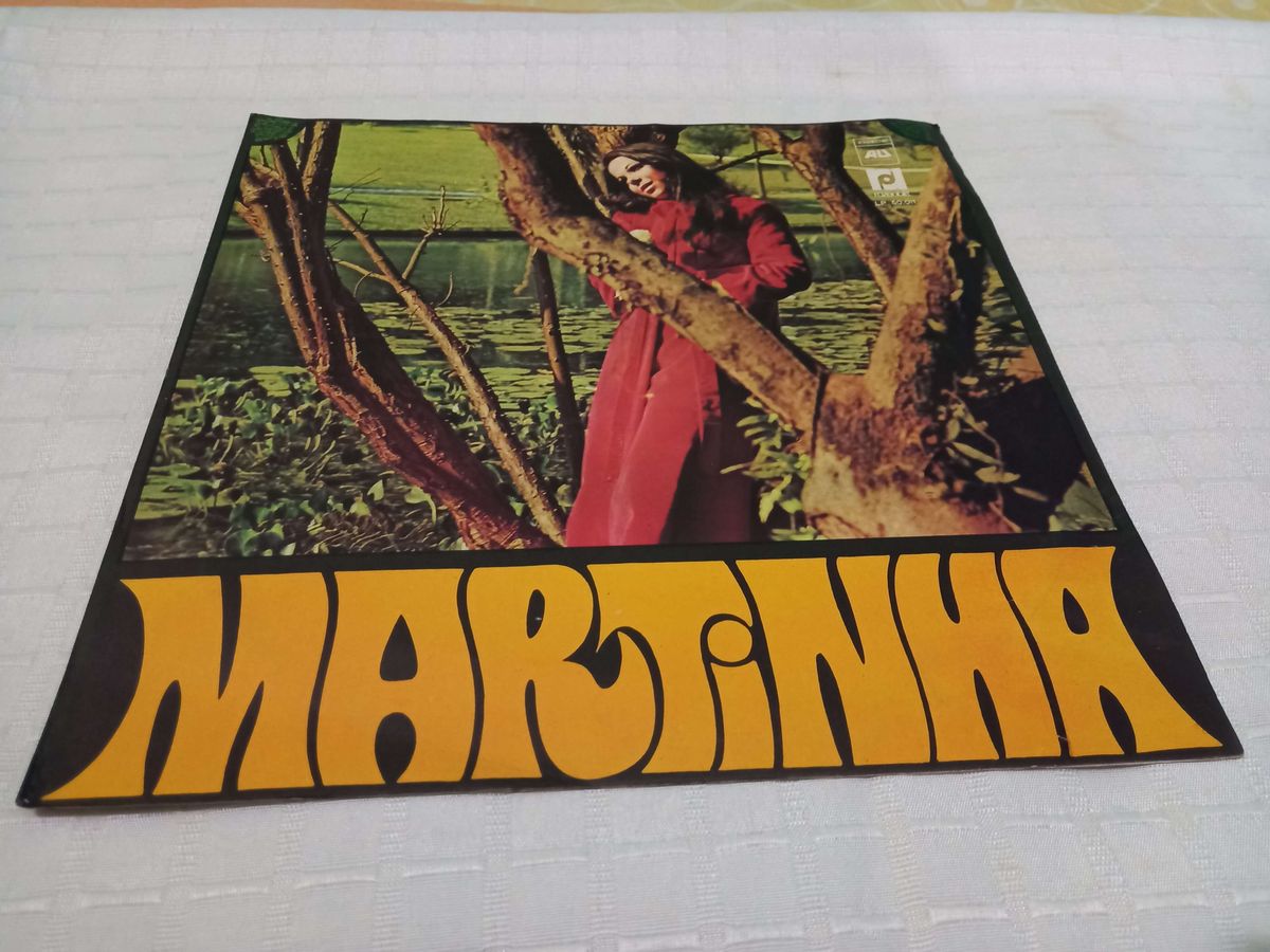 Disco de Vinil Martinha 1968 com O Sucesso Eu Daria Minha Vida jovem Guarda. Lp. Item de