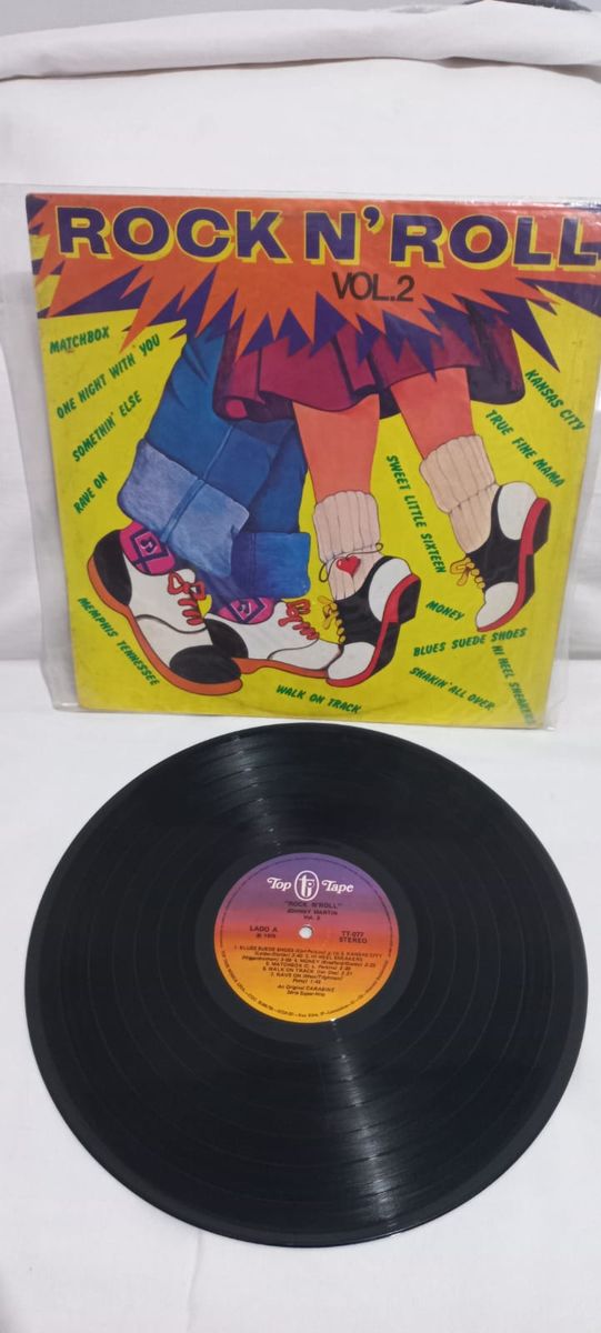 Disco de Vinil Rock N' Roll Vol 2. | Item de Música Top Tape Usado ...