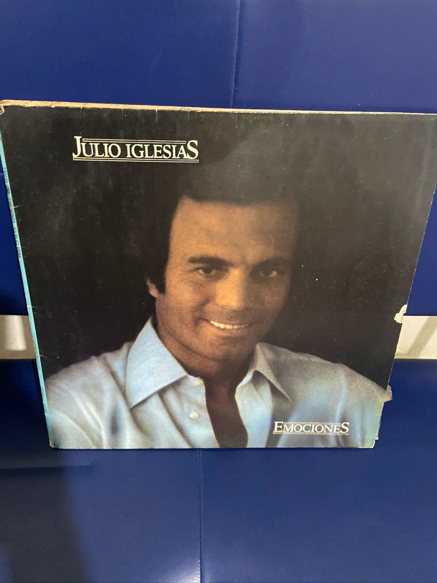 Disco Vinil Julio Iglesias Item De M Sica Vinil Usado Enjoei