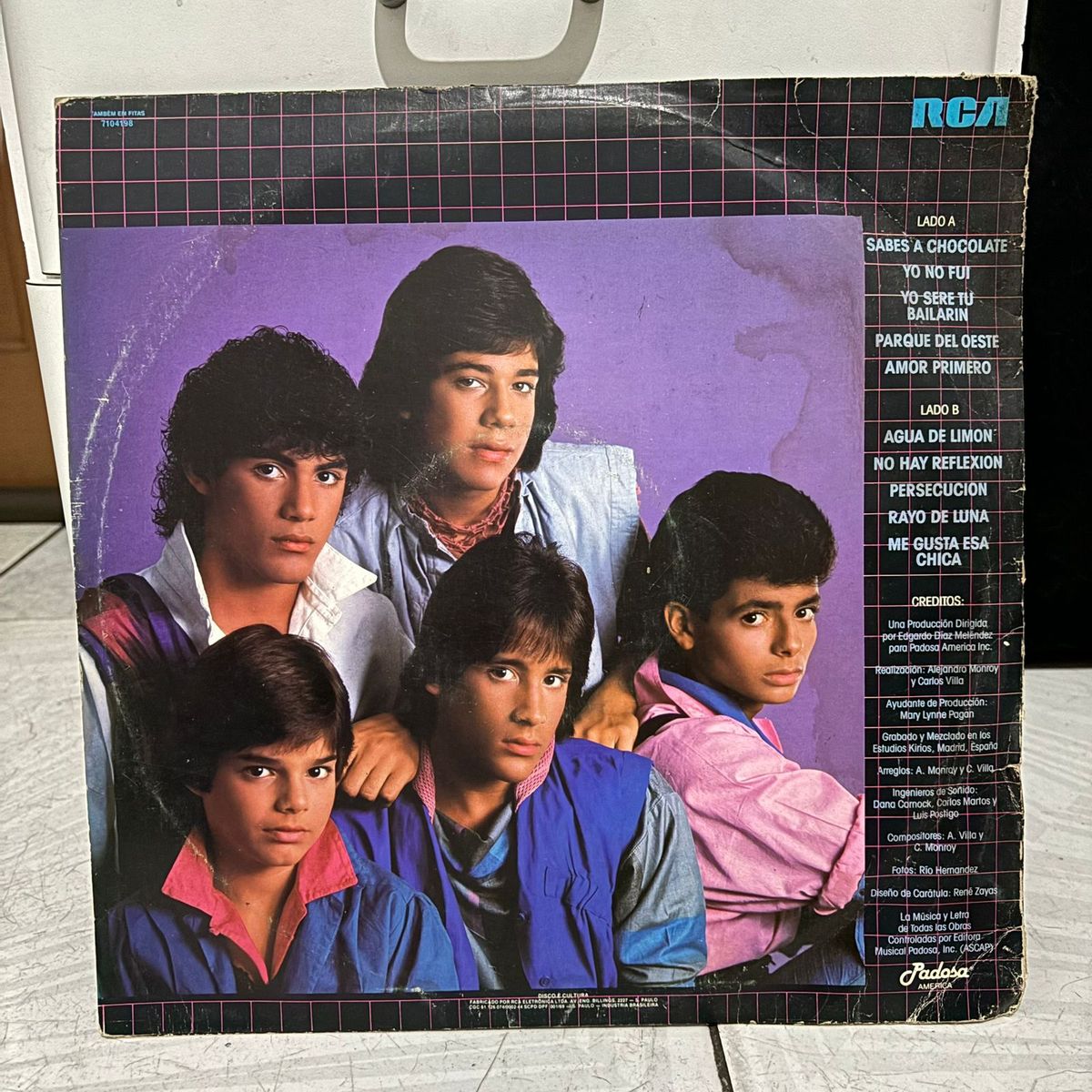 Disco Vinil Lp Menudo Evolucion | Item de Música Rca Usado 114835696 ...