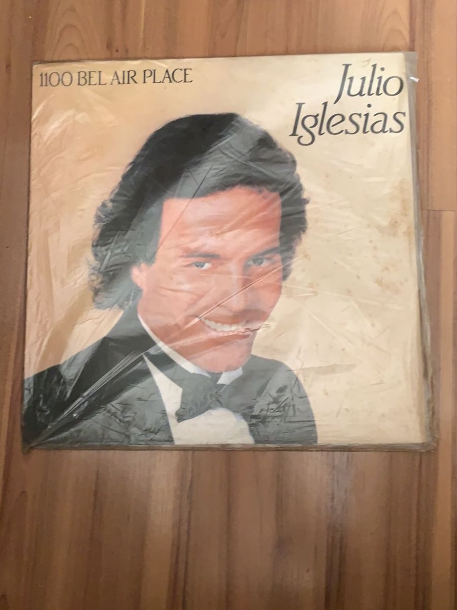 Disco Vinil para Colecionadores Júlio Iglesias Móvel p Casa Júlio Iglesias Usado