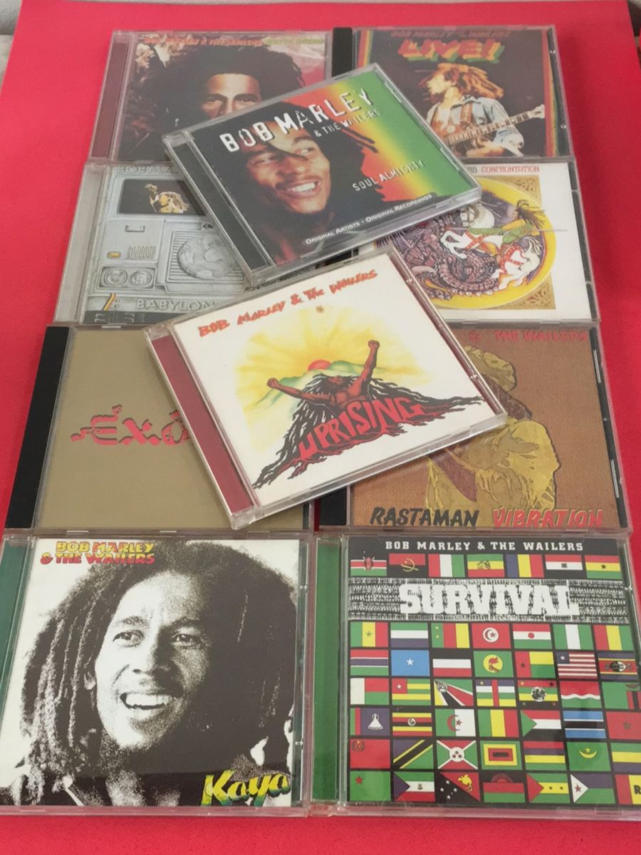 Discografia Bob Marley 10 Cds Originais | Item De Música Tuff Gong ...