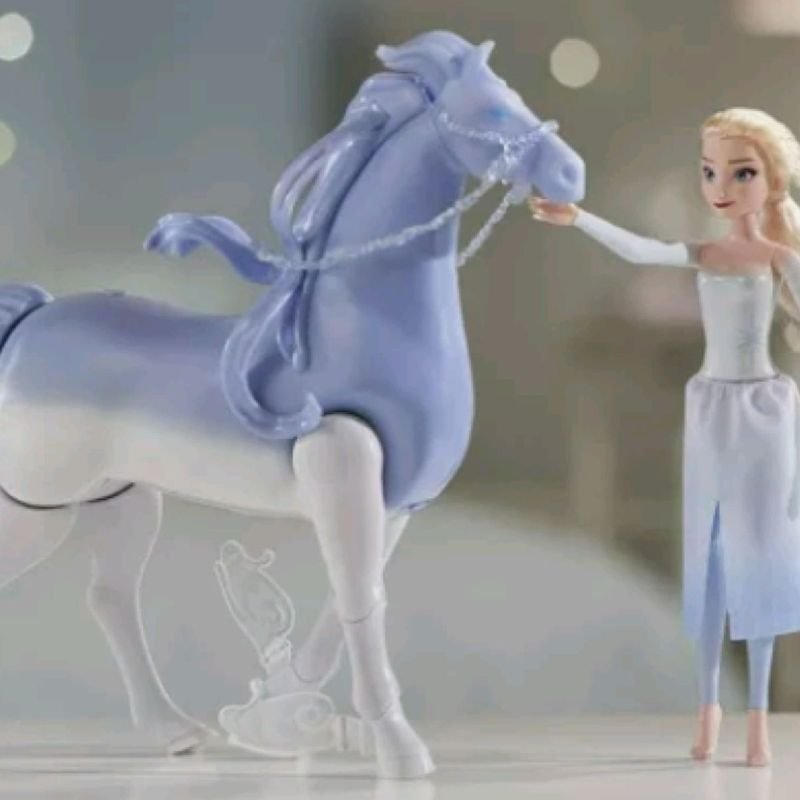 Boneca Disney Frozen Conjunto Elsa e Cavalo Nokk Mattel - Bebe