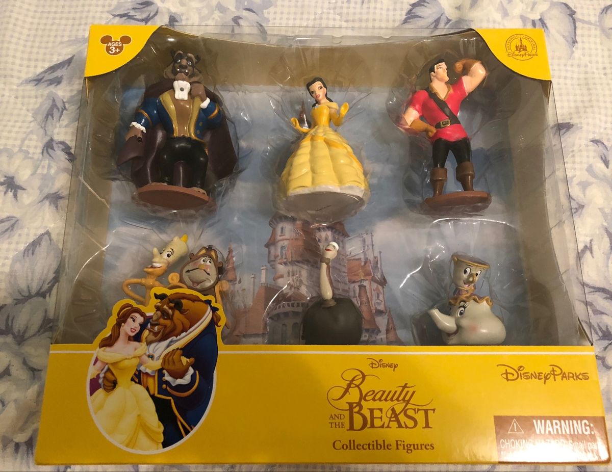 Disney Kit Colecion Veis A Bela E A Fera Brinquedo Disney Nunca Usado Enjoei