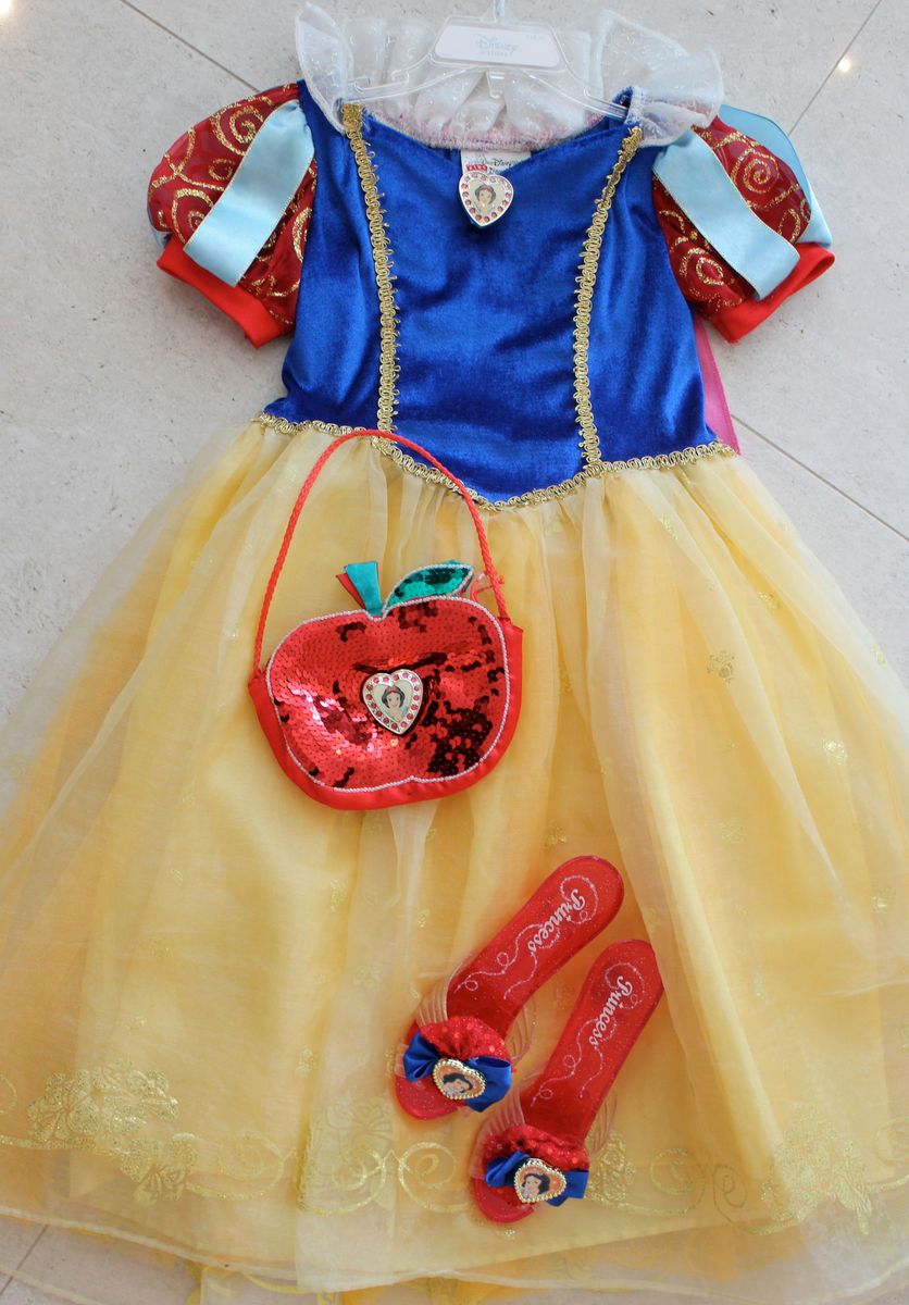 vestido branca de neve disney