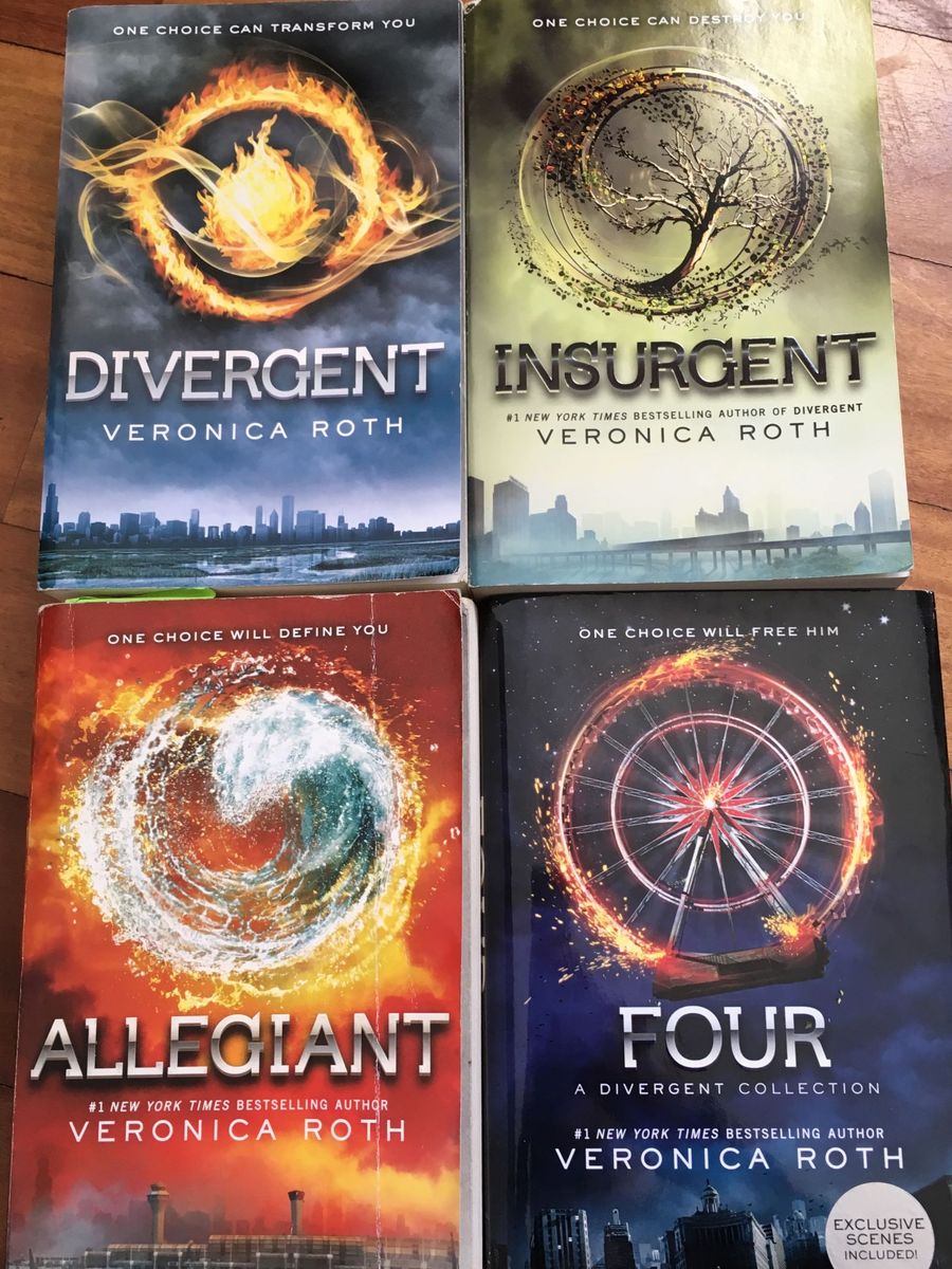 Divergente Os 4 Livros | Livro Usado 21882576 | Enjoei