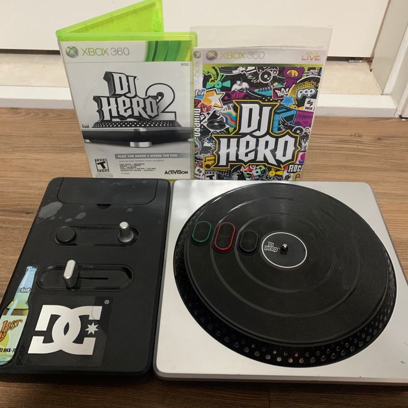 Jogo DJ Hero - Xbox 360 - MeuGameUsado