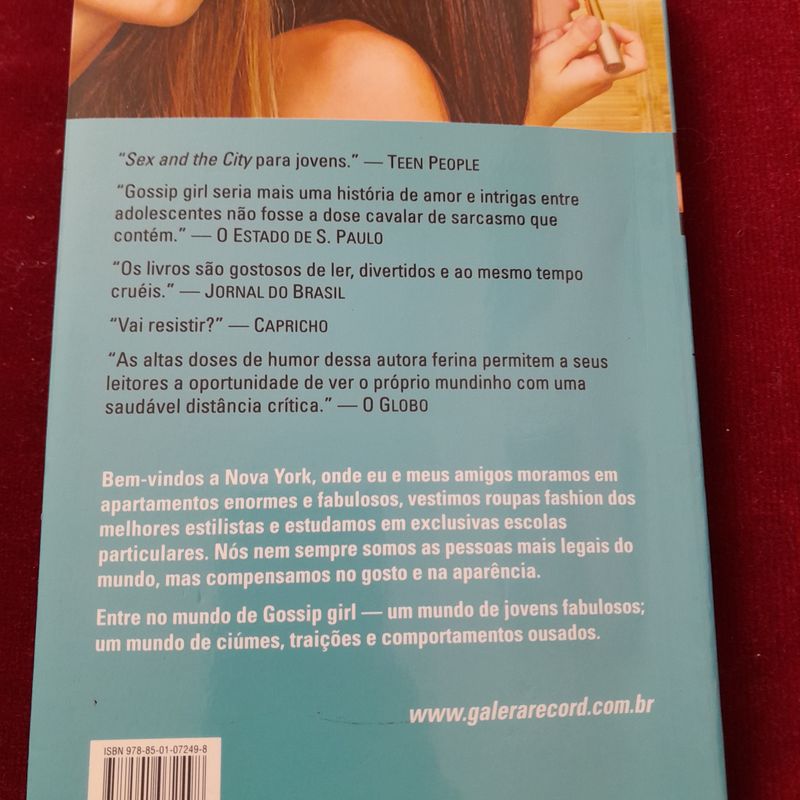 Livros Gossip Girl + It Girl | Livro Editora Galera Record Usado 84017746 |  enjoei