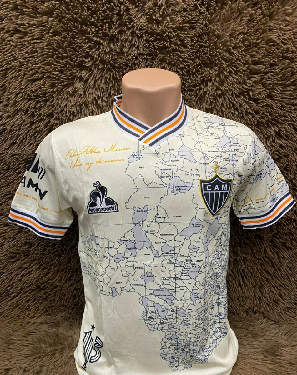 Do P Ao Xg Camisa 3 de Jogo Atletico Mineiro Mapa 2021 | Camisa ...