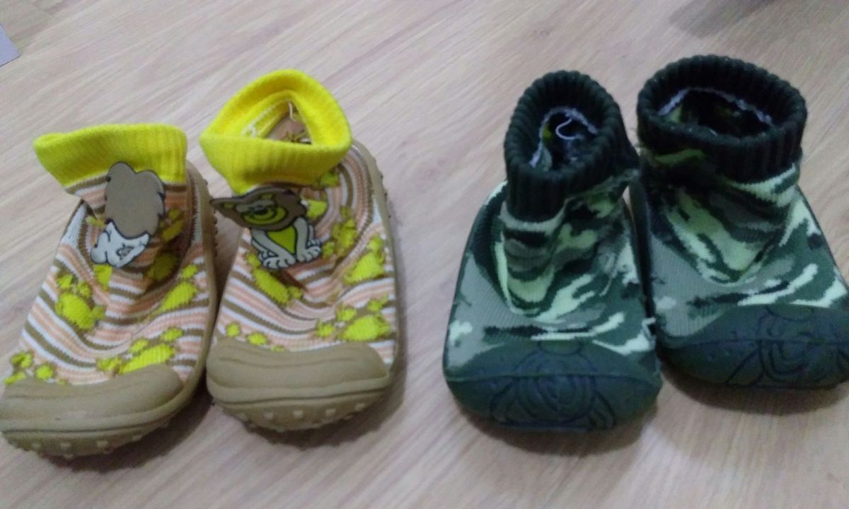 meia sapato infantil