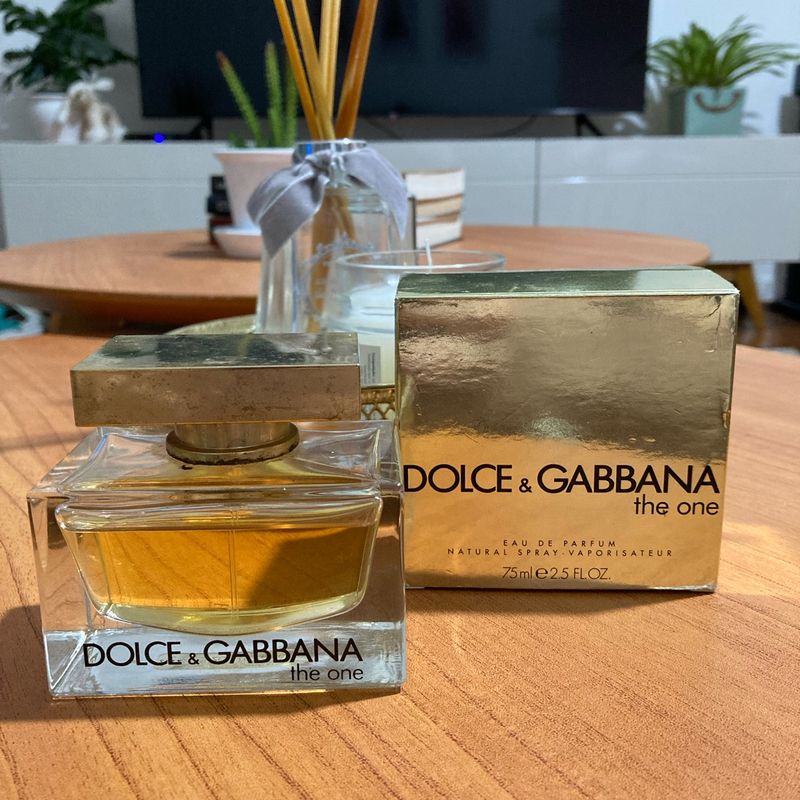 Dolce Amp Gabbana The One 75ml Eau de Parfum Dolce Gabbana Usado 96191836 enjoei