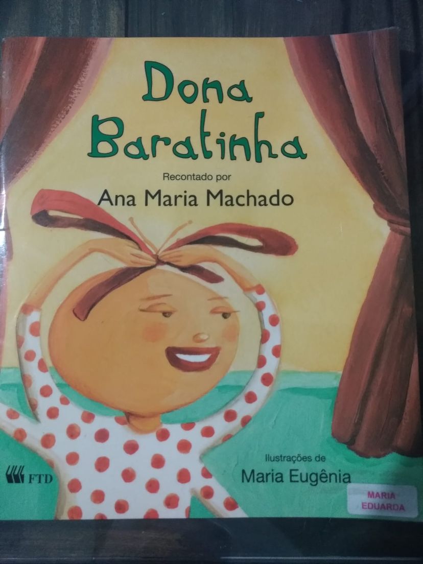 Dona Baratinha - Ana Maria Machado | Livro Ftd Usado 75243383 | enjoei