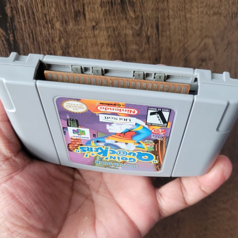 Donald Duck Goin Quackers Nintendo 64 N64 Tradução Br