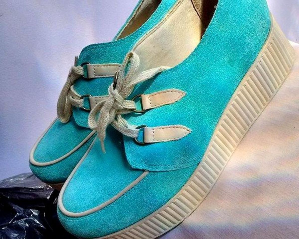 sapatos femininos anos 80