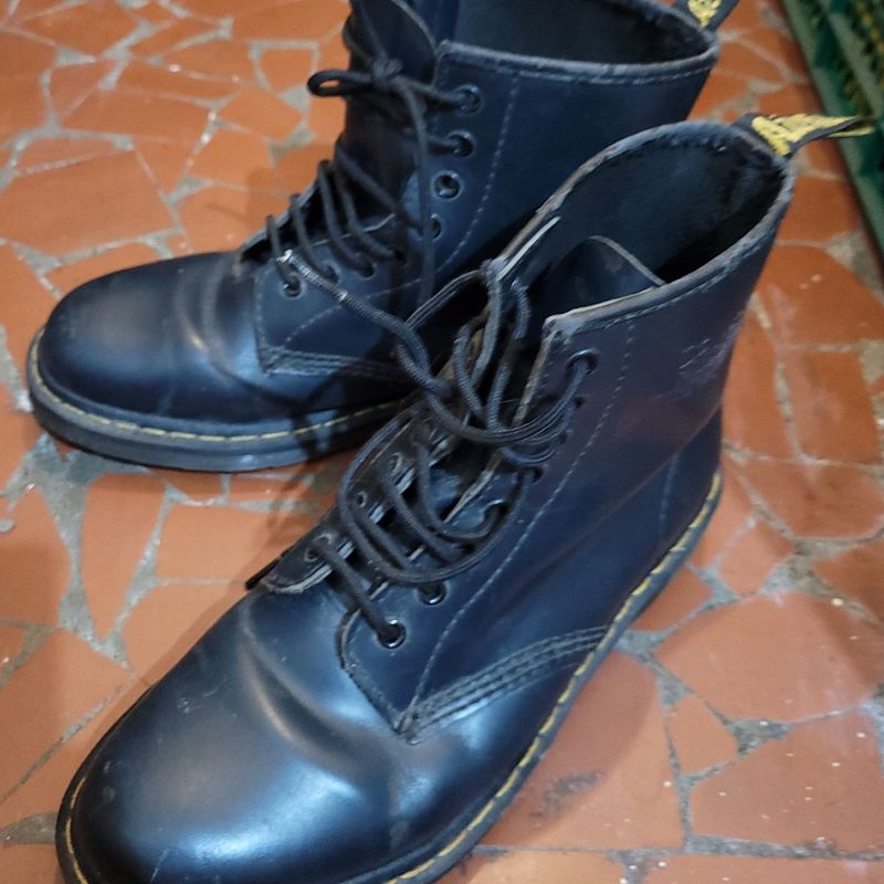 Dr Martens 1460 Azul Petroleo 40 Dr Martens Usado 98152755 enjoei