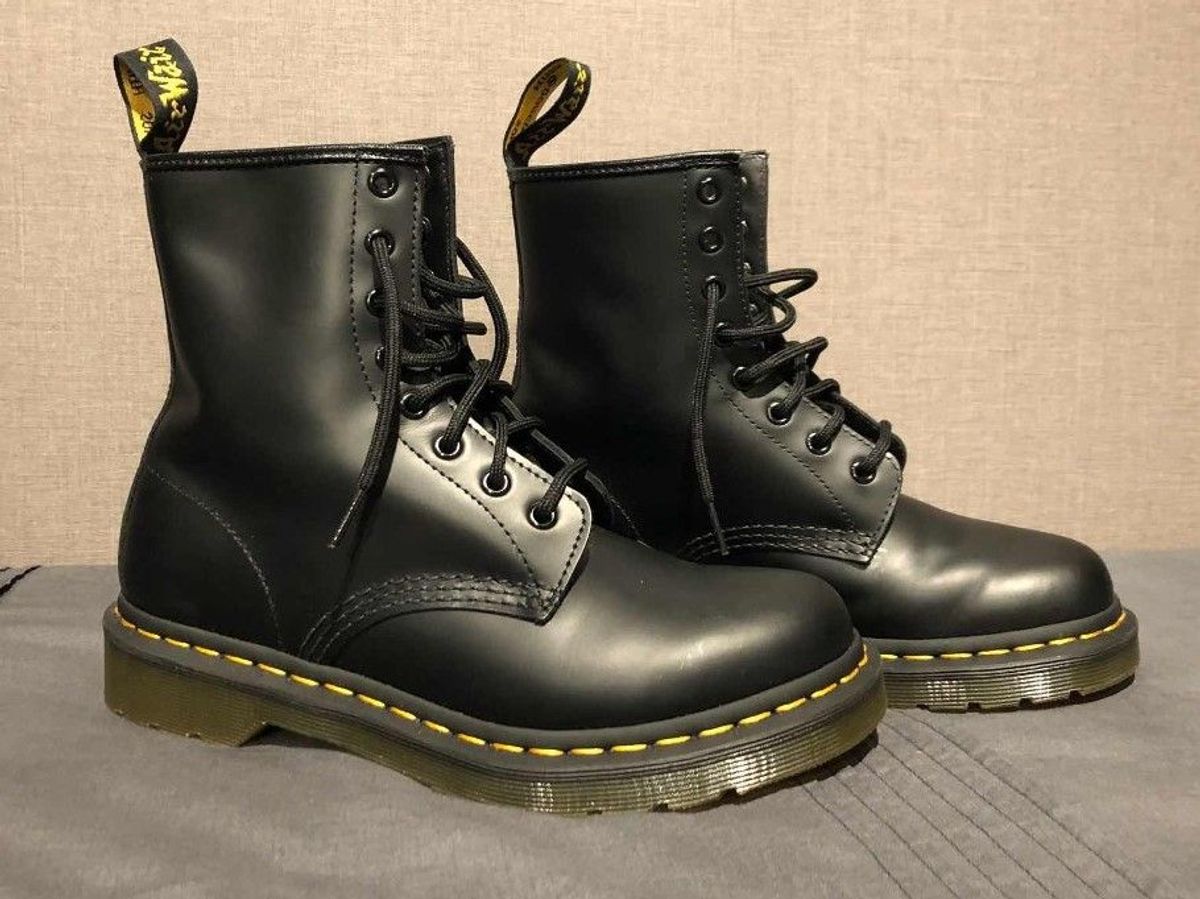 coturno replica dr martens