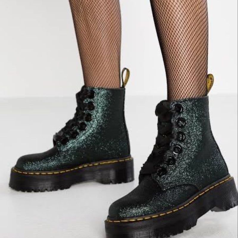 Doc martens 2024 molly glitter vegan