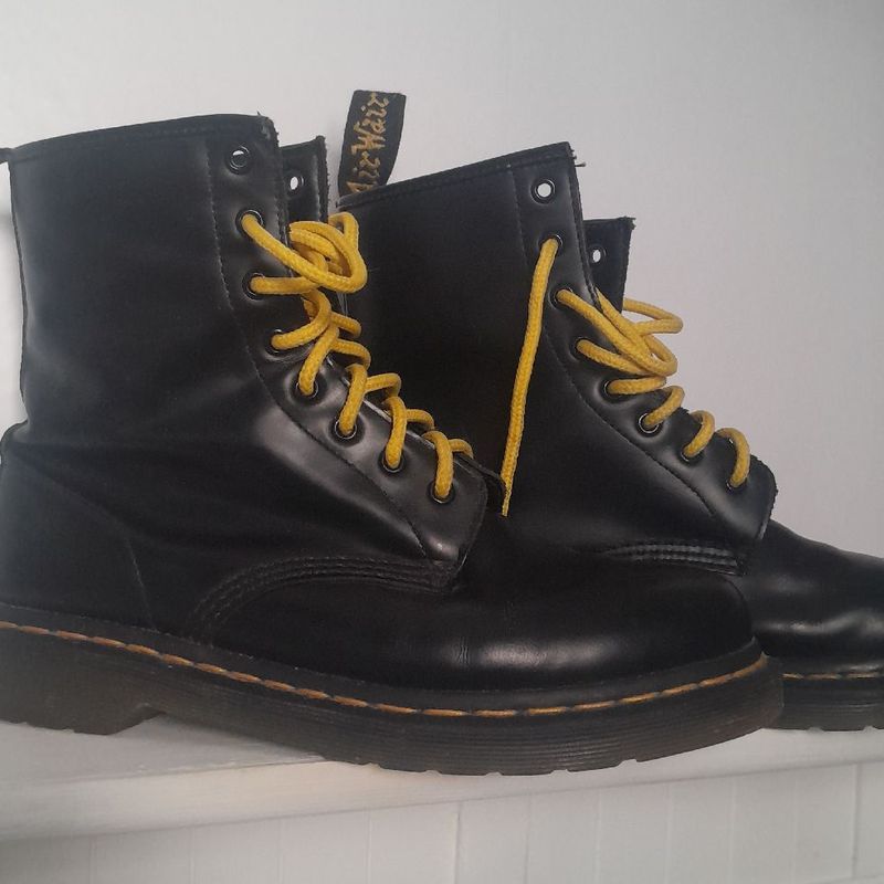 Dr Martens Original Preta Uk8 Martens Usado 110195680 enjoei