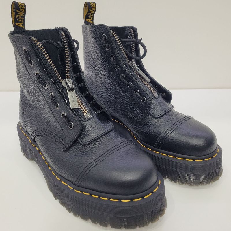 Dr. Martens Sinclair Milled Nappa Leather Platform Boots | Dr
