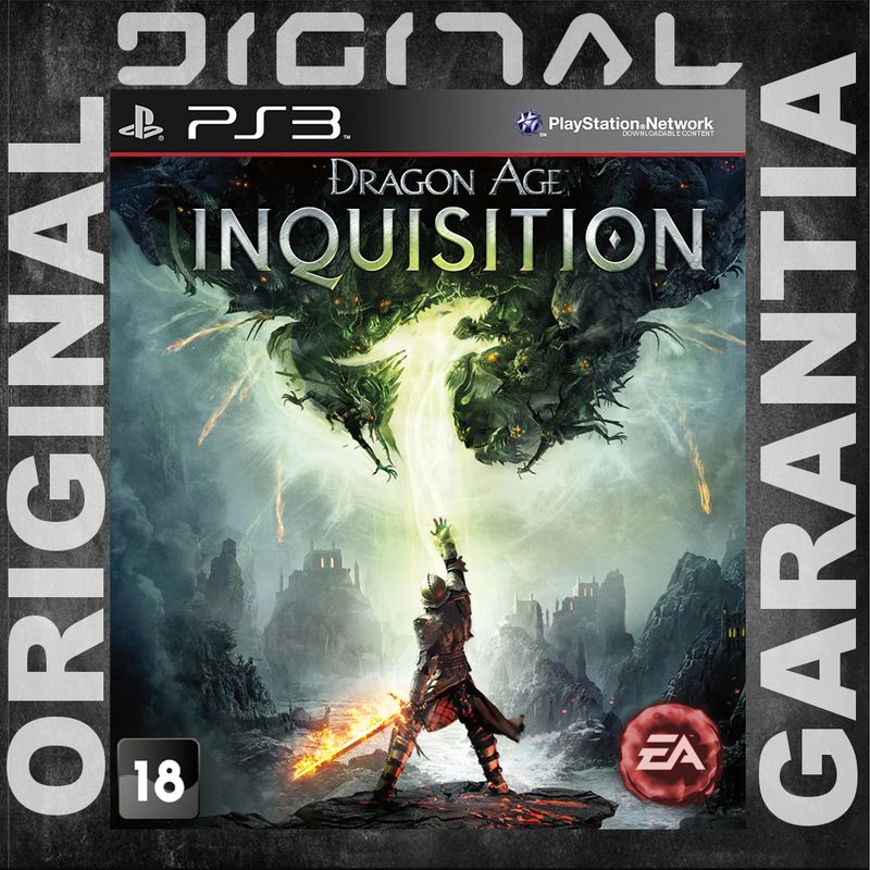 Dragon Age 3 Inquisition Ps3 Psn Original Digital com Garantia