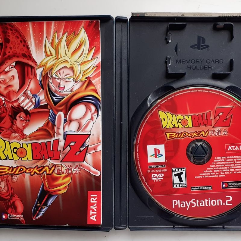 Dragon Ball Z Budokai 1 Original - Playstation 2 - Escorrega o Preço