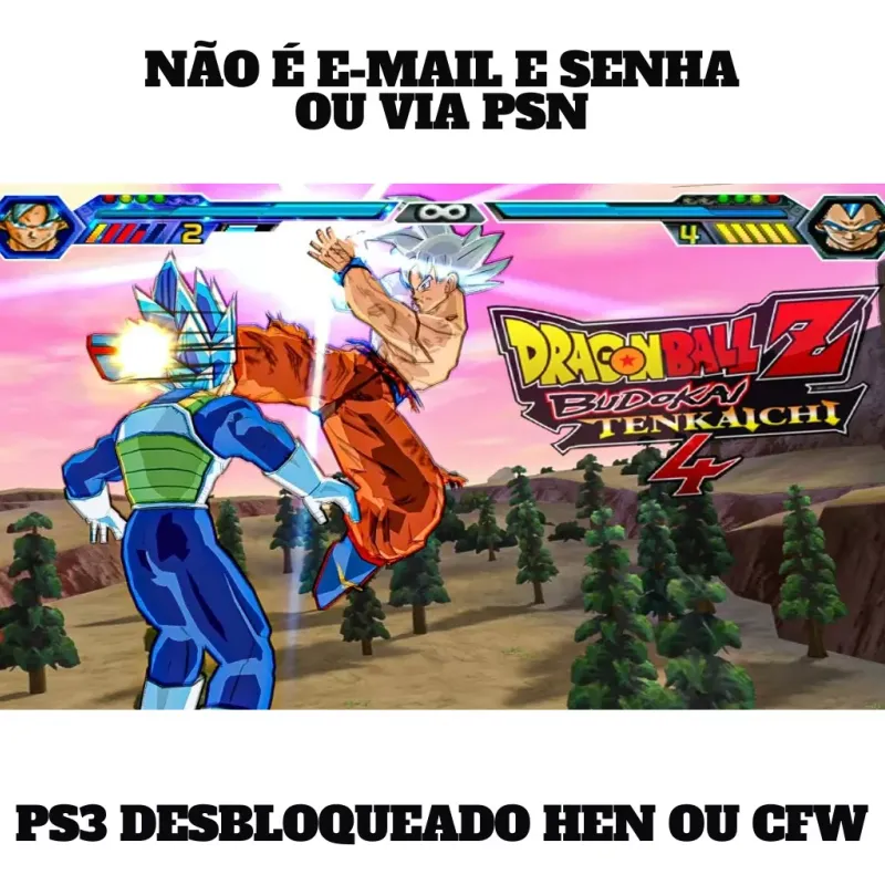 Dragon Ball Z Budokai Tenkachi 4 Versão Brasileira- Ps2 | Jogo de  Computador Nunca Usado 51325764 | enjoei