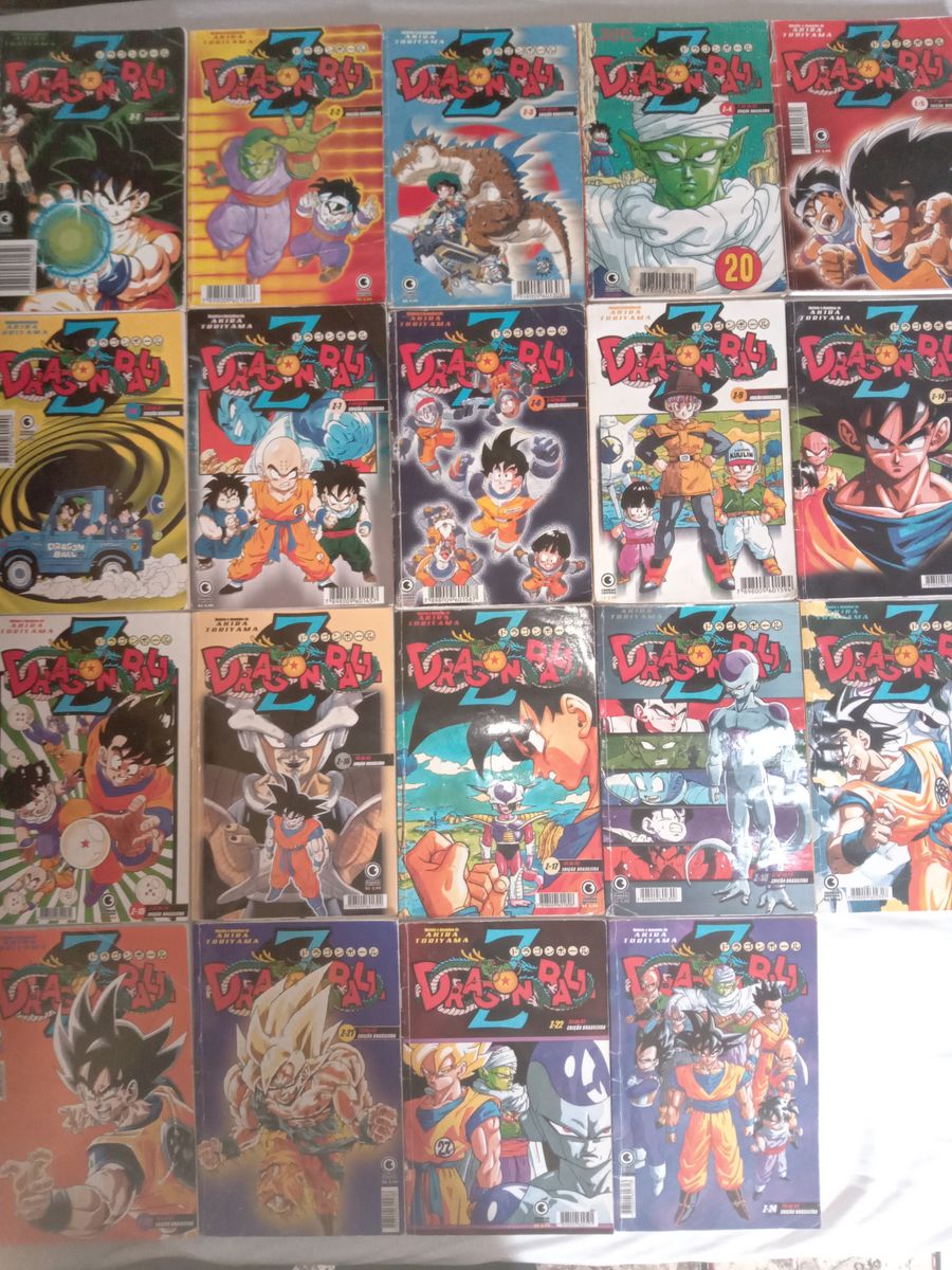 Dragon Ball Z Mangás, Ler Descrição Item Infantil Conrad Usado