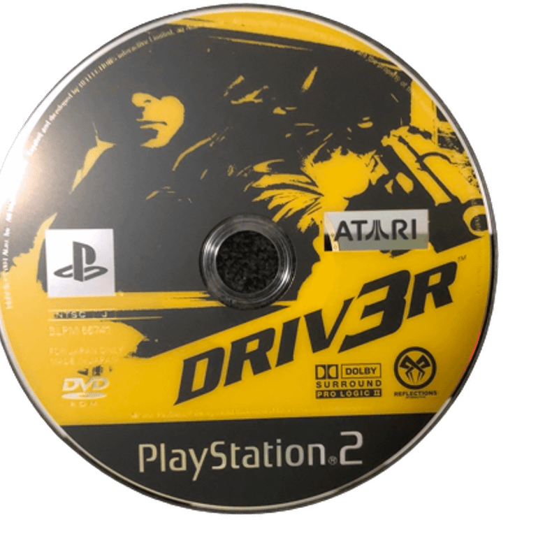 Driver 3 Ps2 Game Original Midia Fisica Jogo de Videogame