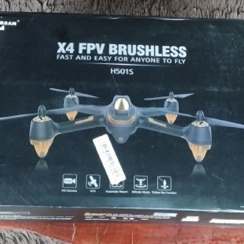 Hubsan x4 hot sale fpv brushless