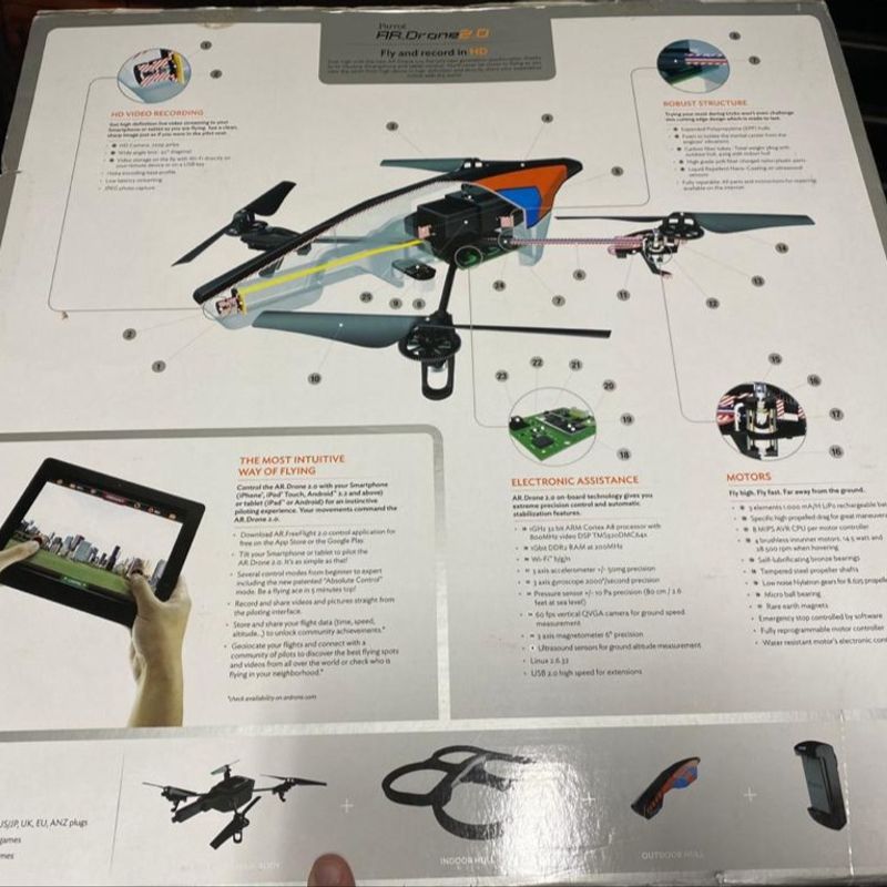 Parrot ar best sale drone 2