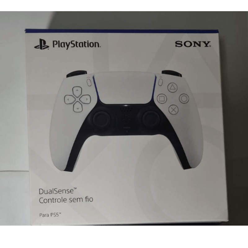 Controle Sem Fio DualSense Sony PS5 - Branco