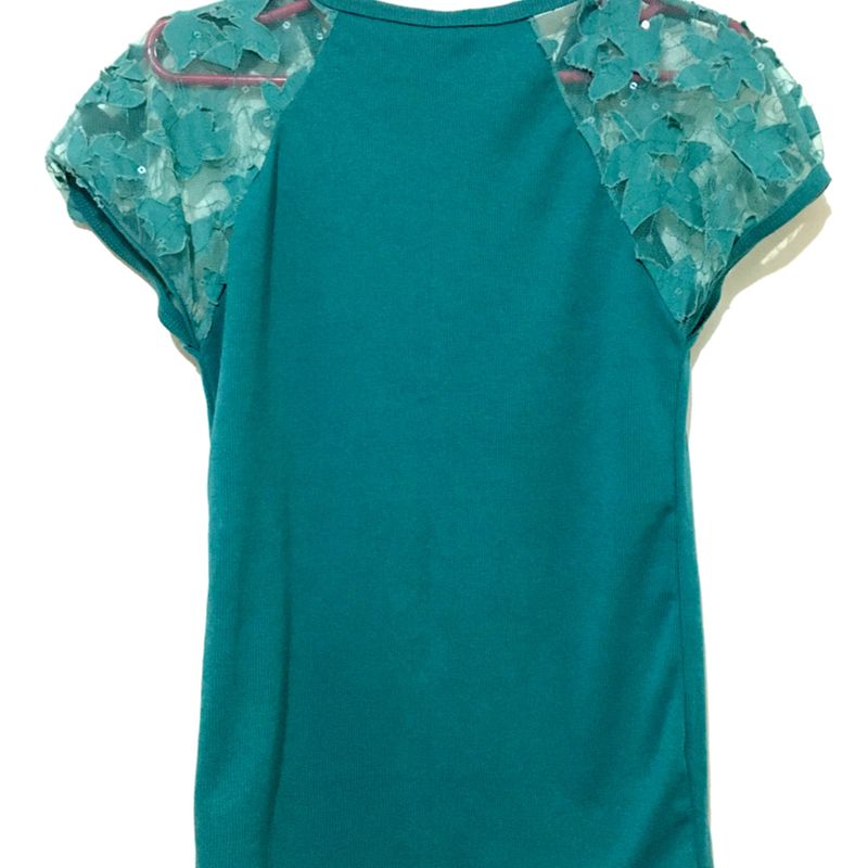 Blusas discount verdes esmeralda