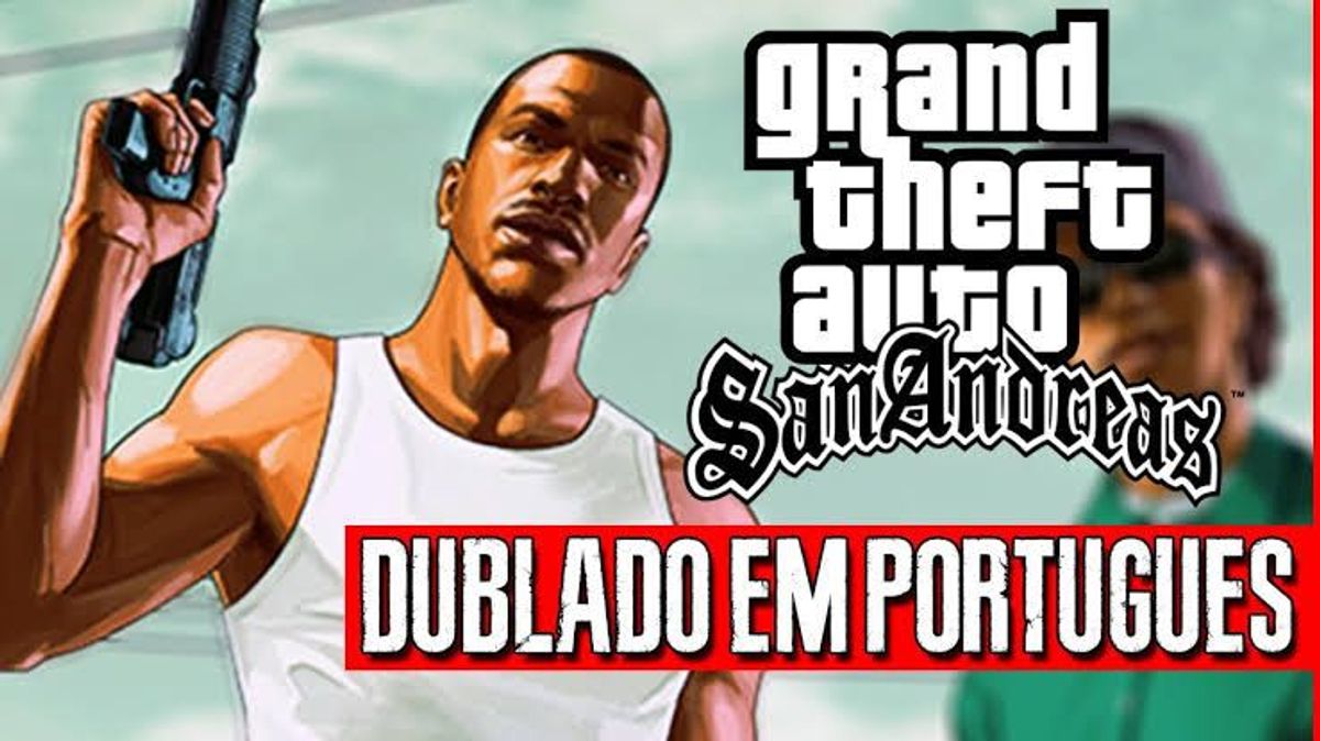 Grand Theft Auto San Andreas PS2 Dublado