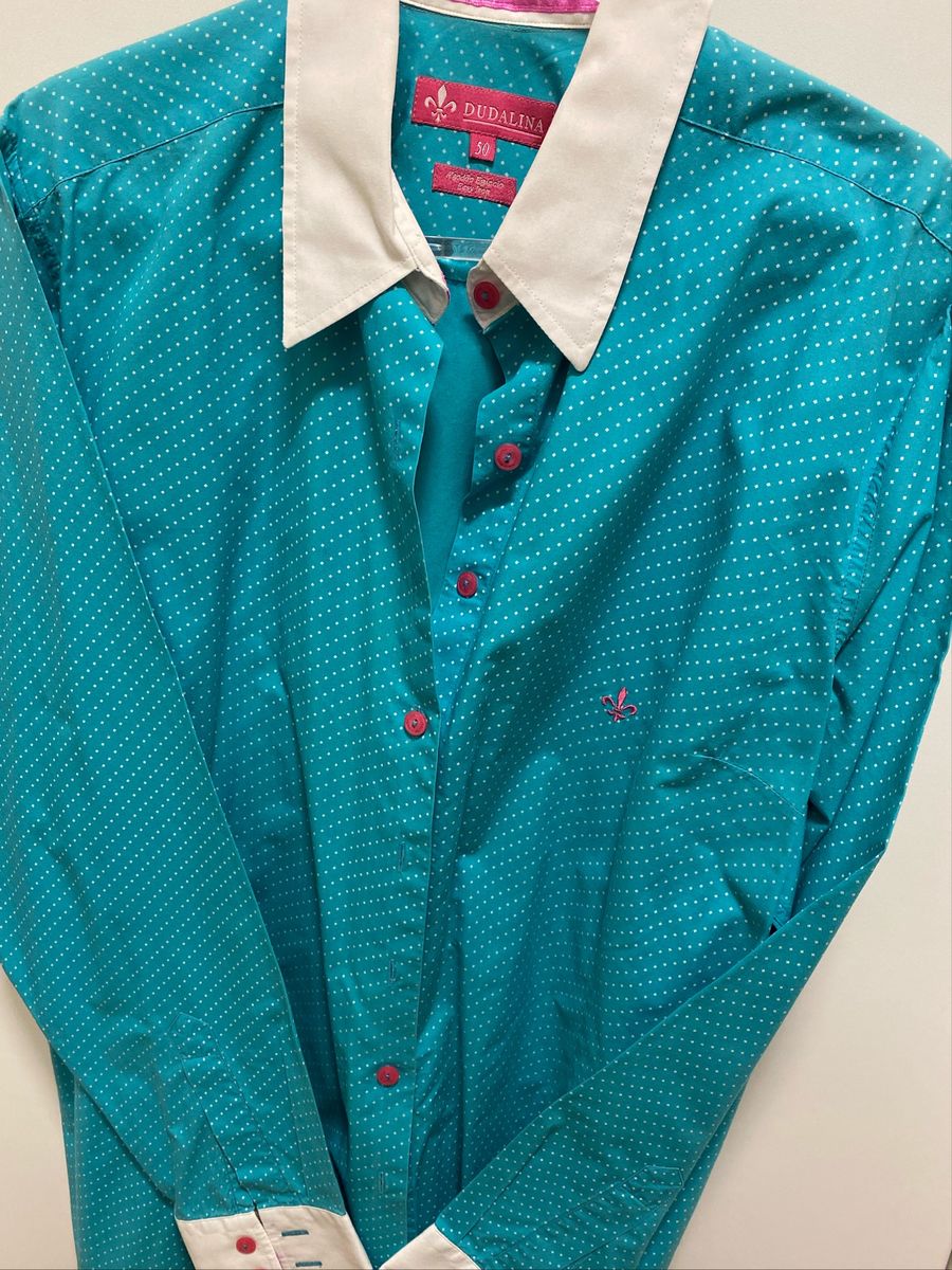 camisa feminina plus size dudalina